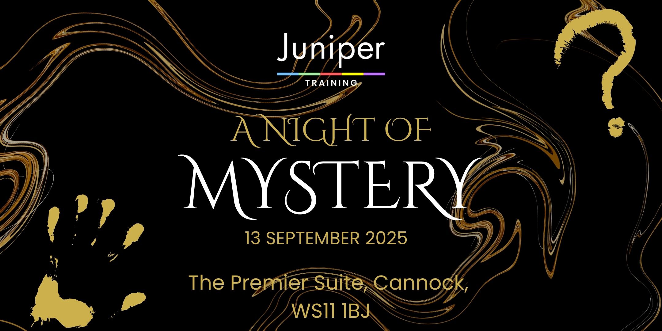 Join us for A Night of Mystery – all for charity!