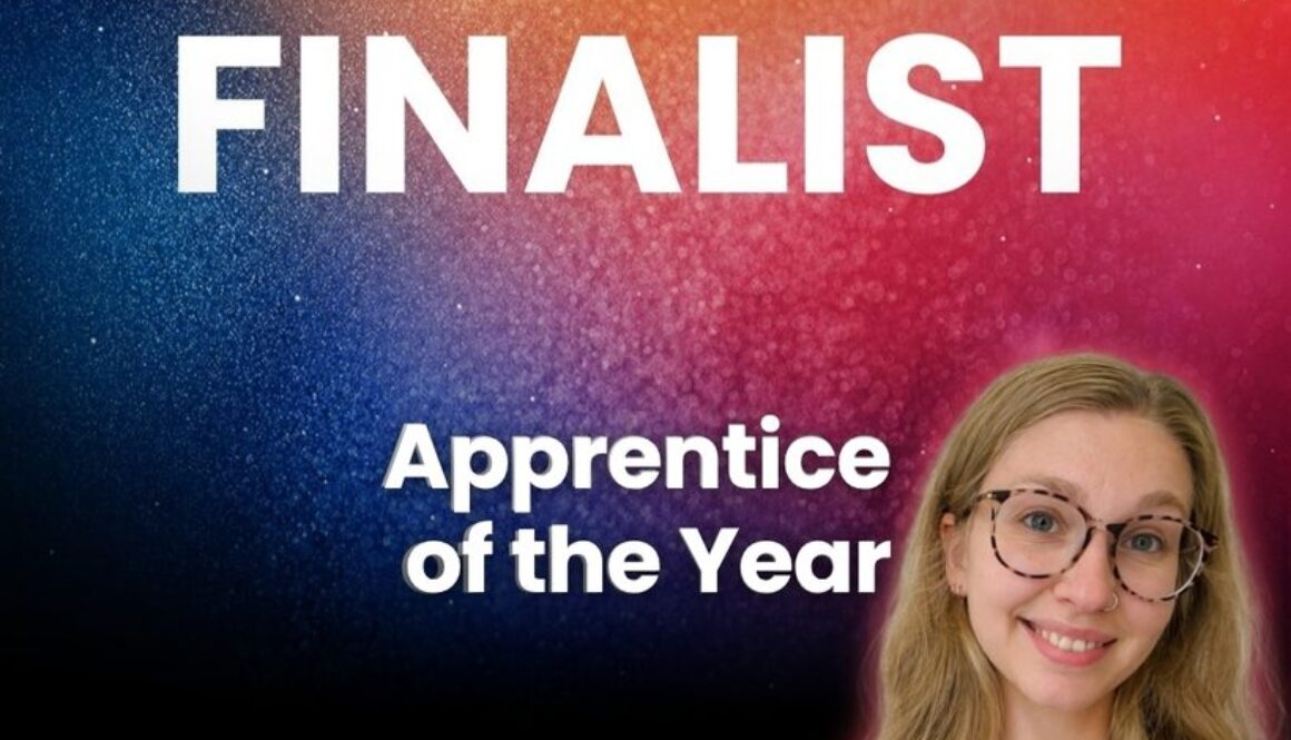 Anna Merricks Finalist Apprentice of the Year at Nursery Awards